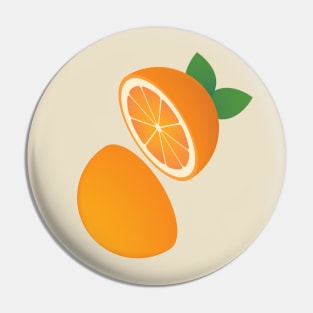 Orange slice Pin