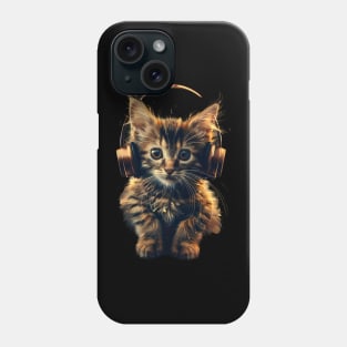 Cat DJ Drop Phone Case