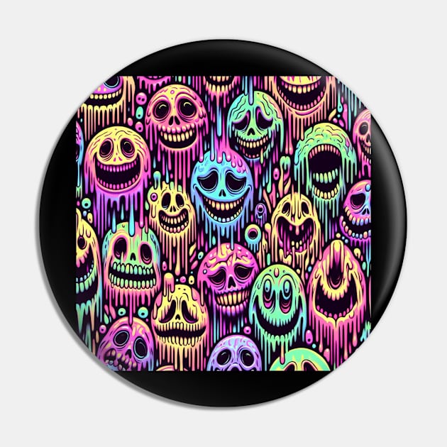 Smiley meltdown artwork Pin by nerd.collect