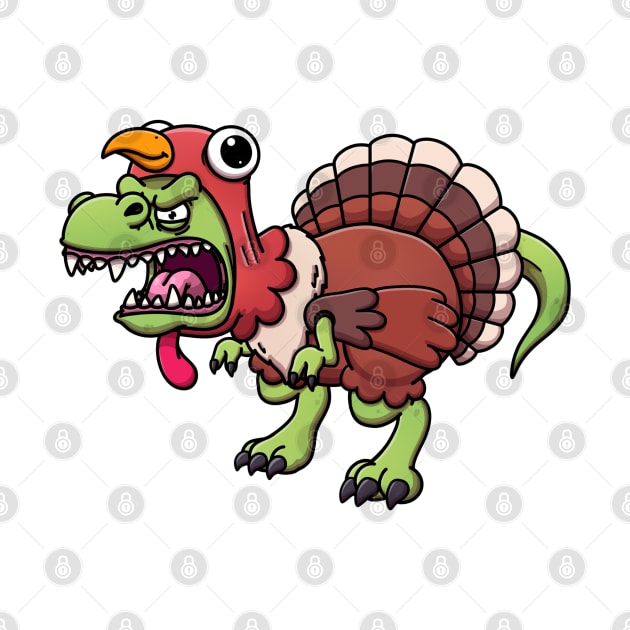 Turkey Saurus Rex by TheMaskedTooner