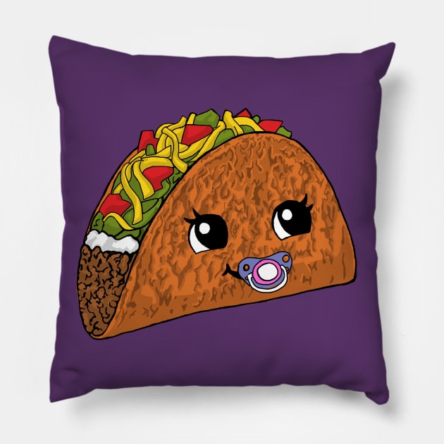 Baby Taco Pillow by Astrablink7