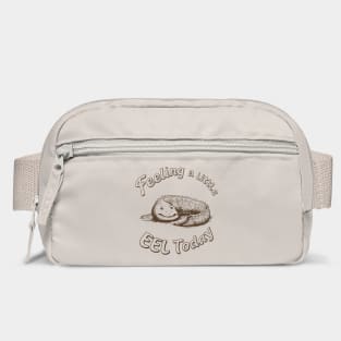 Feeling a Little Eel Today Funny Animal Pun Bad Mood Day Bag