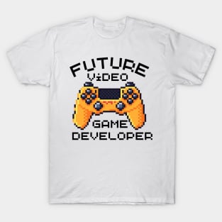 Game Developer Life Coder Dev Programmer Gameplay Women's Knotted T-Shirt