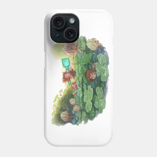 Clover field Phone Case