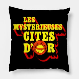 Les Mysterieuses Cites D'Or - The Mysterious Cities of Gold Title Pillow