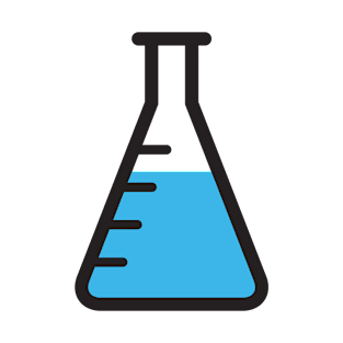 Erlenmeyer flask with liquid T-Shirt