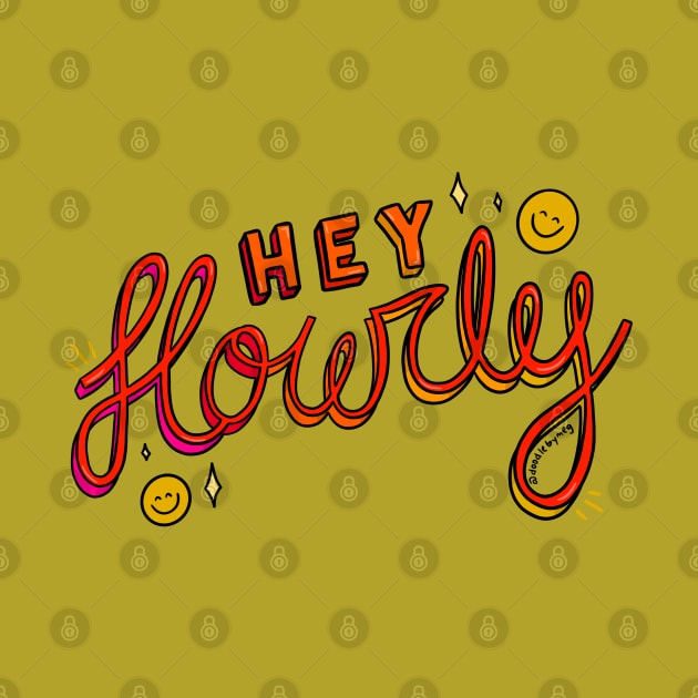 Hey Howdy by Doodle by Meg