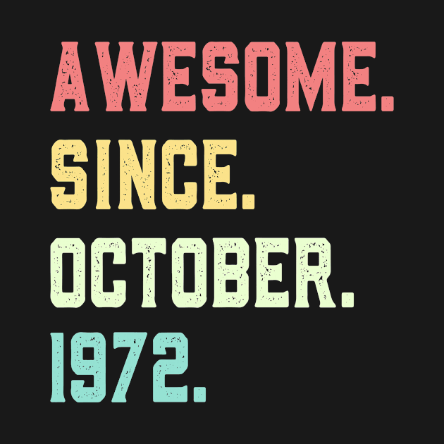 Awesome Since October 1972 by mo designs 95