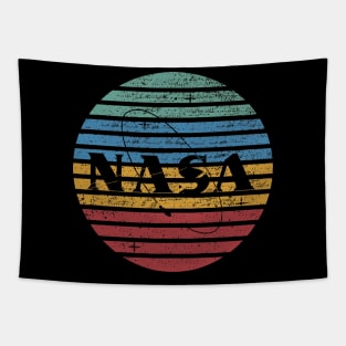 Vintage sunset nasa Tapestry