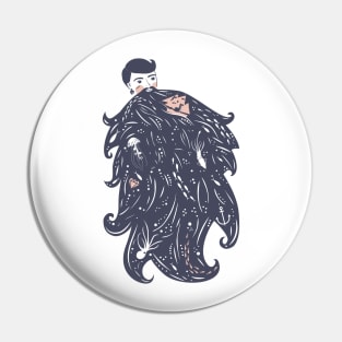 Ocean Beard Pin