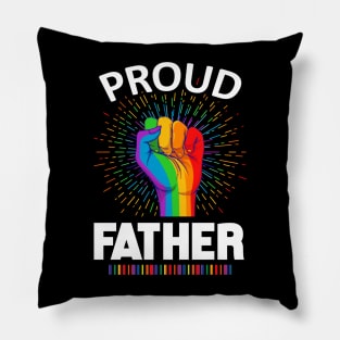 Proud Father Gay Lgbt Pillow