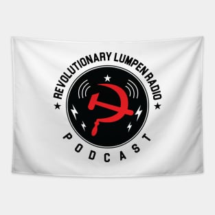 Revolutionary Lumpen Radio - RED Hammer & Sickle Tapestry