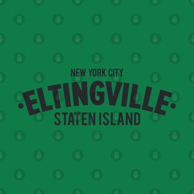 Eltingville - Staten Island Minimalist Apparel - NYC by Boogosh