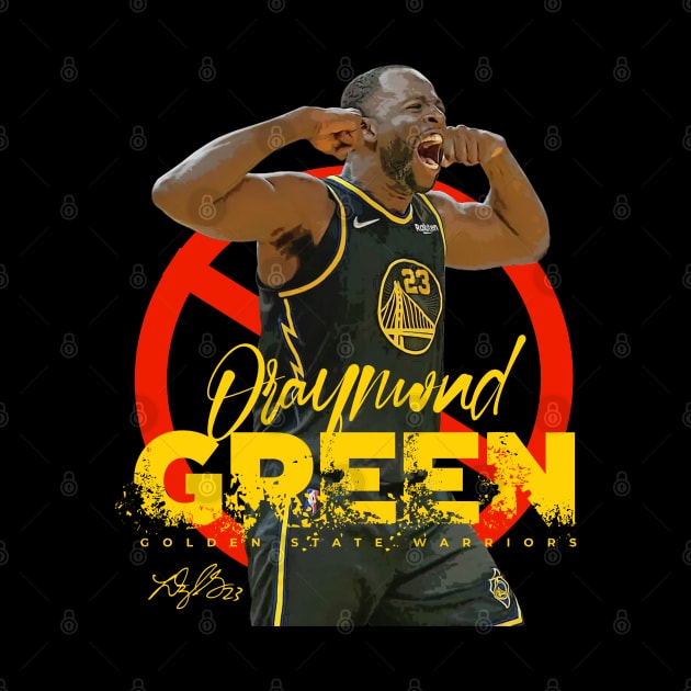 Draymond Green No Entry by Juantamad