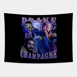 Hip Hop Fanart Champagne Papi Drake Tapestry