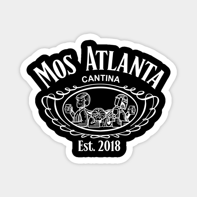 Mos Atlanta Cantina JD Style Magnet by GASWC