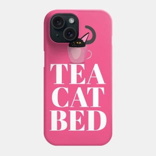 Tea Cat Bed Phone Case