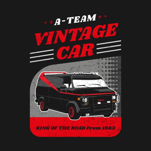 A-Team Vintage Car 80s by TEEWEB