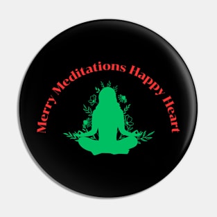 Merry Meditations, Happy Heart Pin