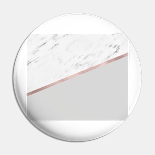 Marble on Dove Grey Pin