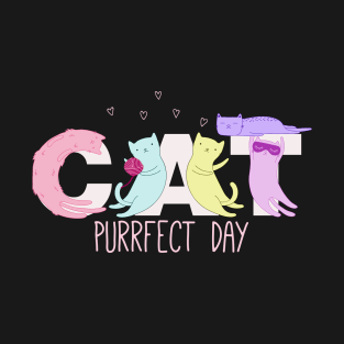 Cat's Purrfect Day T-Shirt