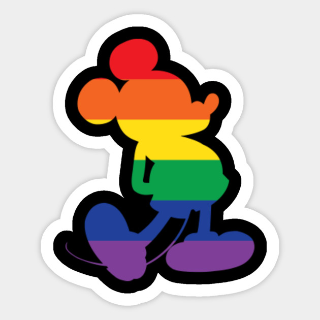 rainbow mickey shirt