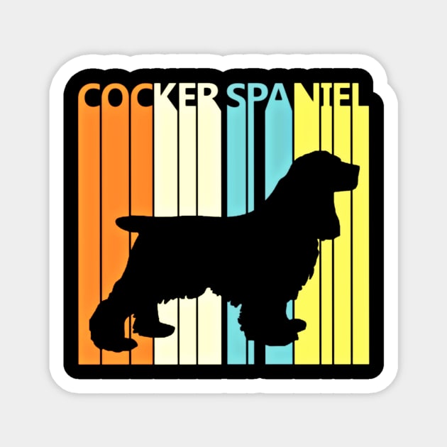 Cocker spaniel colour mark Magnet by msnatfyz