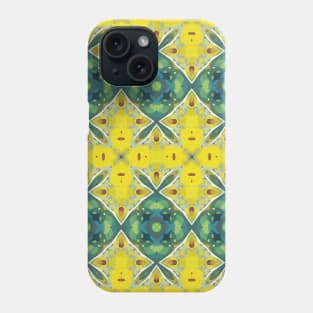 Squished Frog Looking Green Pattern - WelshDesignsTP004 Phone Case