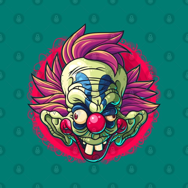 Killer Clown by ArtisticDyslexia