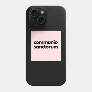 communio sanctorum, pink Phone Case