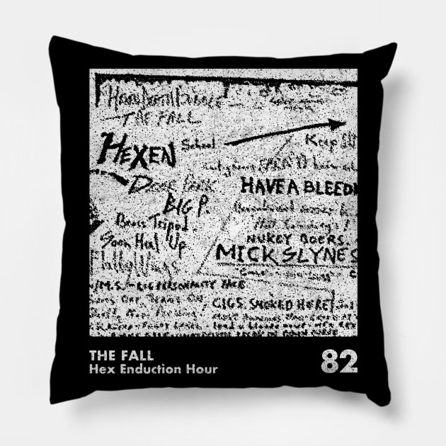 The Fall / Hex Enduction Hour / Minimalist Graphic Artwork Design Pillow by saudade