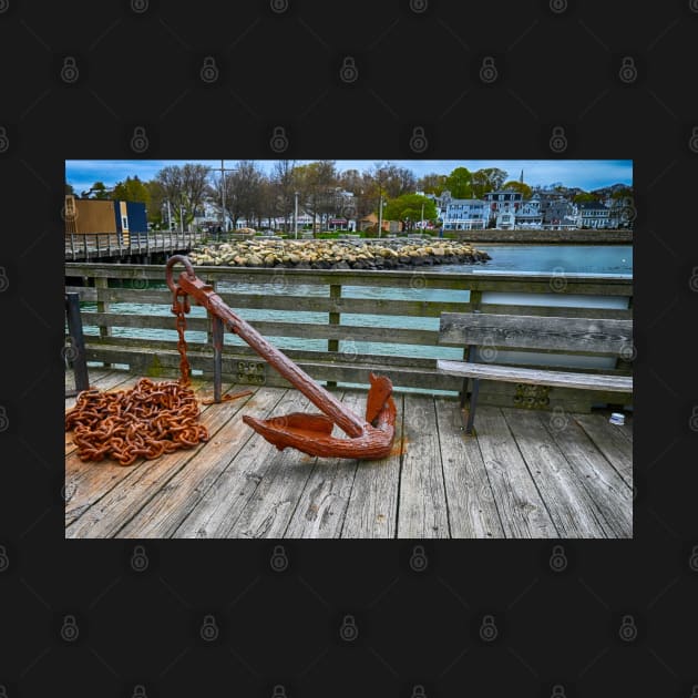 Rusty Anchor by Imagery