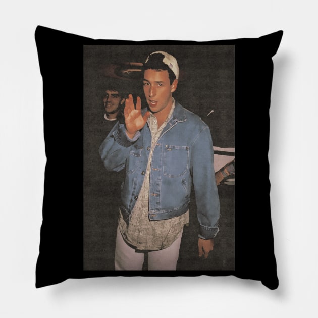 Adam Sandler Pillow by Soysip