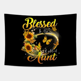 Blessed To Be Called Aunt Sunflower Lovers Aunt Tapestry