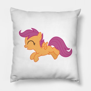 Happy Scootaloo Pillow