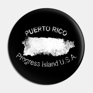 Puerto Rico Progress Island USA Pin