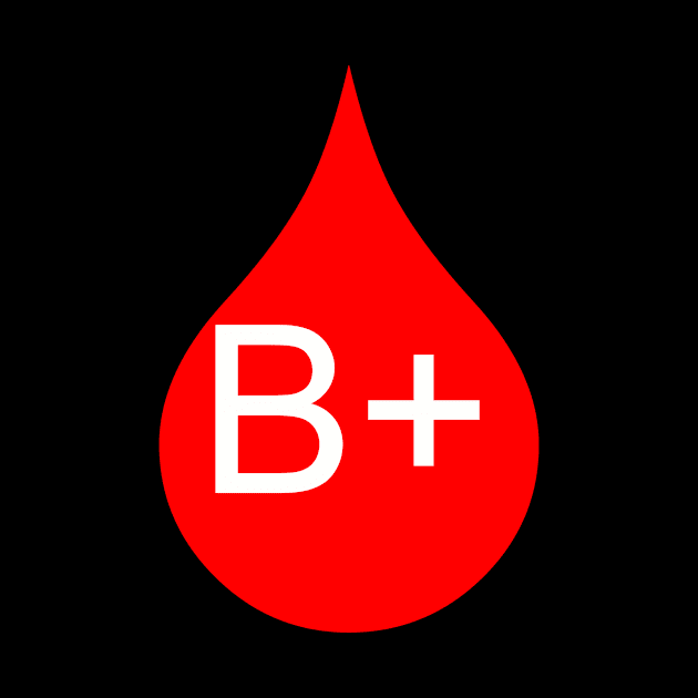 B+ blood type by gustavoscameli