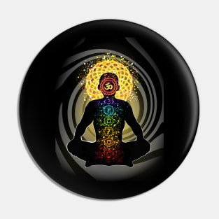 The 7 Chakras - Kundalini yoga Pin