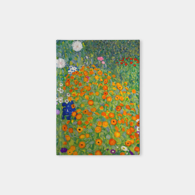 Gustav Klimt Flower Garden Gustav Klimt Flower Garden Notebook Teepublic