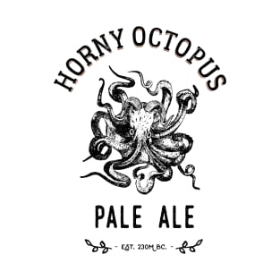 Pale Ale Fictive Beer Brand - The Horny Octopus T-Shirt