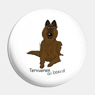 Tervueren on board Pin