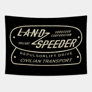 Land Speeder 1 by © Buck Tee Originals Tapestry