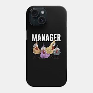 Crazy Chicken Farmer Chickens Phone Case