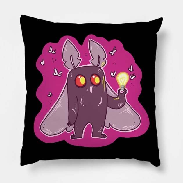 The Mothman Pillow by Bat13SJx