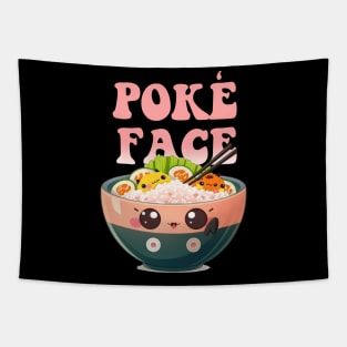 Poke Face Tapestry