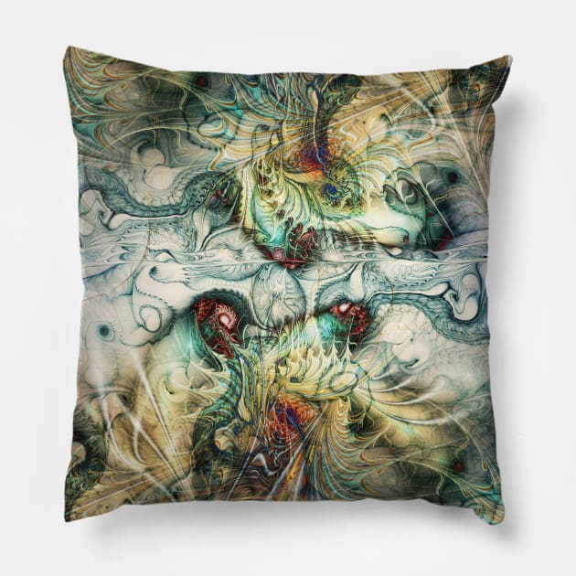 Battle Field Pillow by Anastasiya Malakhova