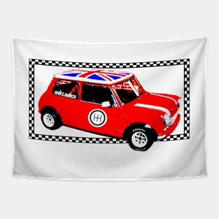 Shift Shirts Small Packages – Morris Mini Cooper Inspired Tapestry