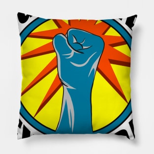 Mega Powers Explode logo Pillow