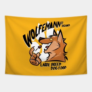 ATW - Wolfemann Dog Food Tapestry