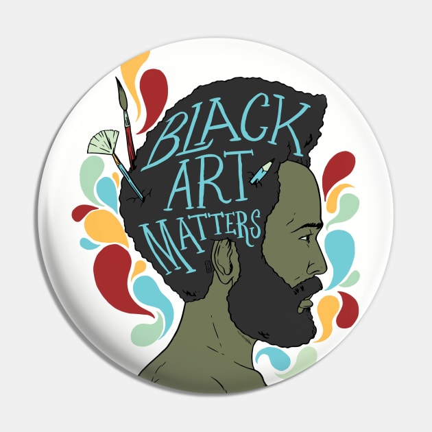 Black Art Matters BHM Pin by Thomcat23